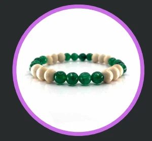 Green Aventurine With Tulsi